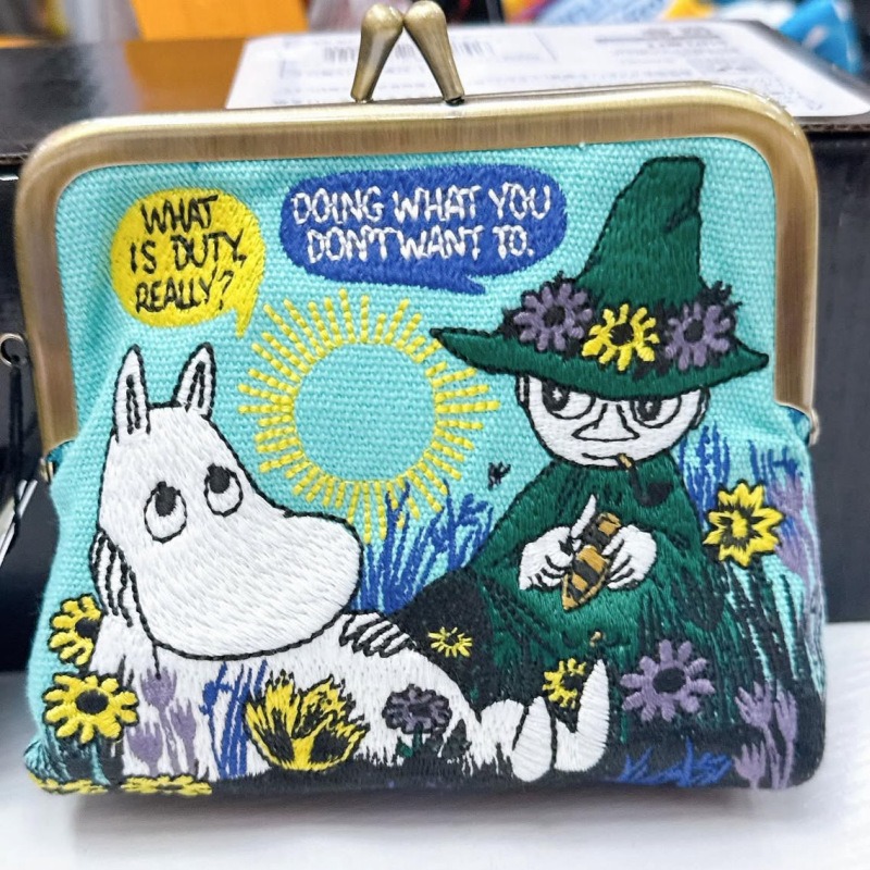 Kawaii Anime Moomins Series Mi - đánh giá và giá Coin Purse Women