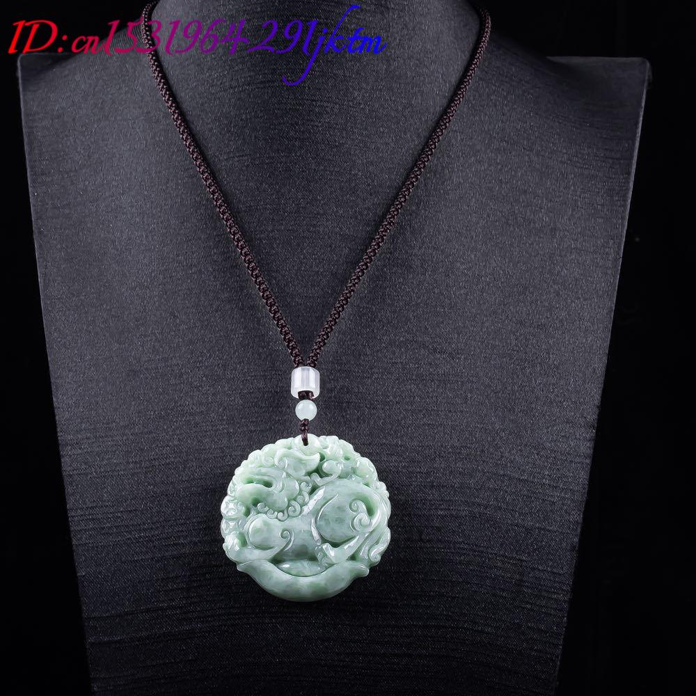 Natural Myanmar Jadeite Pixiu  - đánh giá và giá Women Fashion Necklace