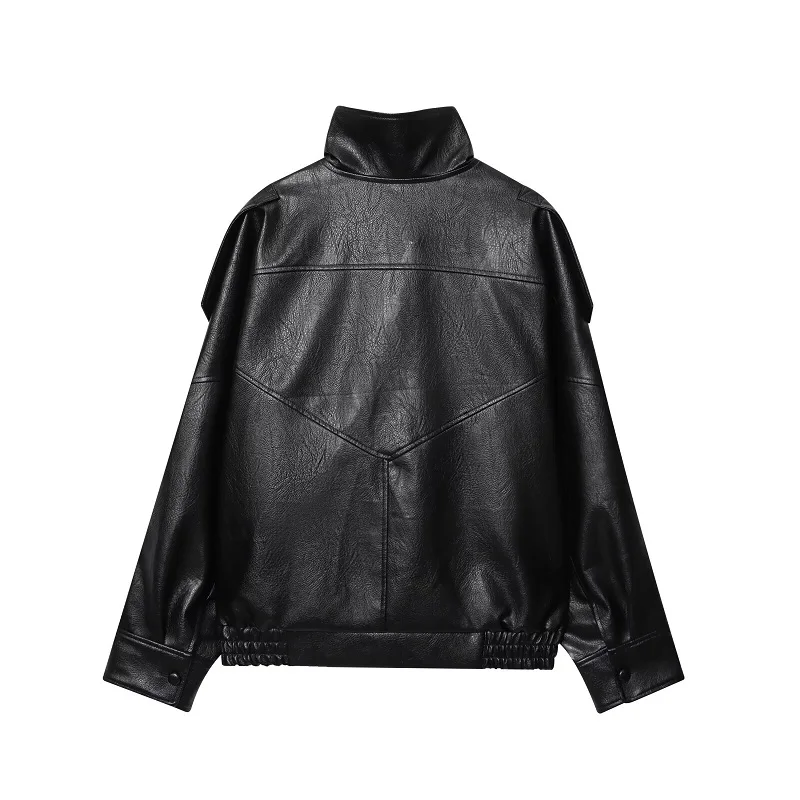 MUJER Faux Leather Women's Jac - đánh giá và giá Women'S Fashion Bomber Jacket
